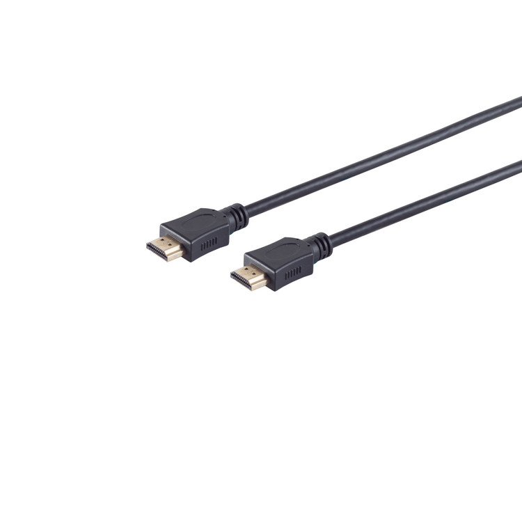 High Speed HDMI Kabel, UHD, Eco, schwarz, 1,5m