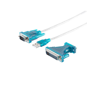 USB 2.0 auf RS-232, Adapterkabel