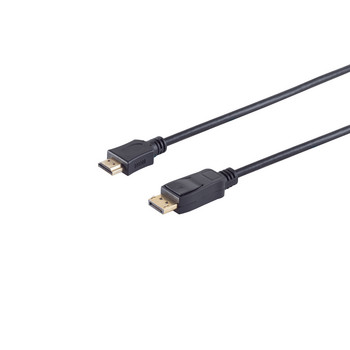 DisplayPort 1.2 Adapterkabel, HDMI-A, 4K, 5m